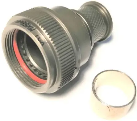 Produktfoto 1 von Amphenol Limited BK4 Buchse Rundsteckverbinder Rückgehäuse, Gerade, Gr. 18, für 38999 III, L. 32 mm, Geh.Mat.
