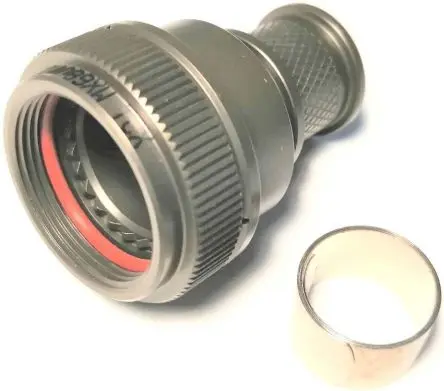 Produktfoto 1 von Amphenol Limited BK4 Buchse Rundsteckverbinder Rückgehäuse, Gerade, Gr. 20, für 38999 III, L. 32.76 mm, Geh.Mat.