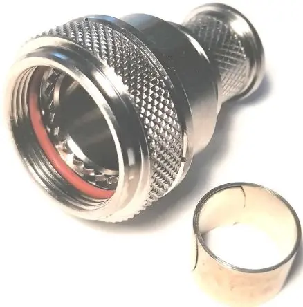 Produktfoto 1 von Amphenol Limited BK4 Buchse Rundsteckverbinder Rückgehäuse, Gerade, Gr. 16, für 38999 III, L. 31.75 mm, Geh.Mat.
