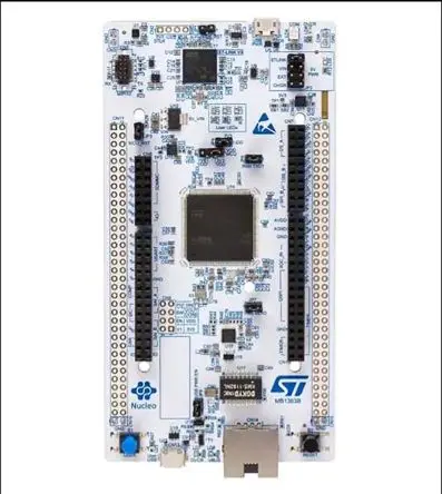 Produktfoto 1 von STMicroelectronics Nukleo-144, Entwicklungsboard Entwicklungstool Microcontroller ARM 32-Bit-Cortex M4 NUCLEO