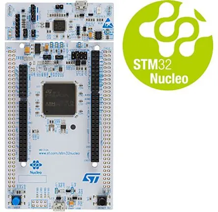 Produktfoto 1 von STMicroelectronics Nukleo-144, Entwicklungsboard Entwicklungstool Microcontroller ARM 32-Bit-Cortex M4 ARM