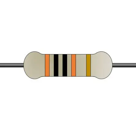 Produktfoto 1 von Yageo CFR Kohleschicht Festwert Kohleschichtwiderstand 1 kΩ 5 % / 0.25 W