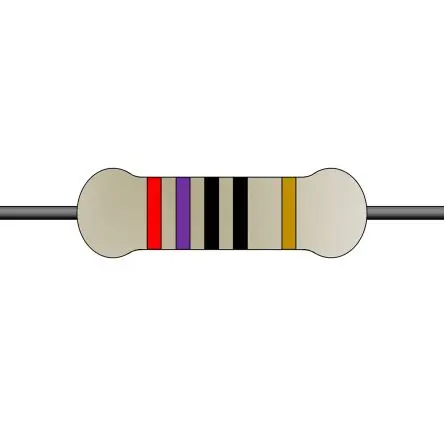 Produktfoto 1 von Yageo CFR Kohleschicht Festwert Kohleschichtwiderstand 270 Ω 5 % / 0.25 W