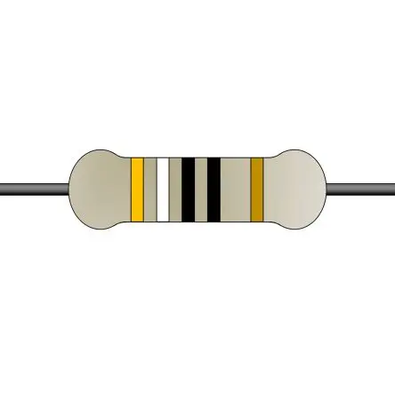 Produktfoto 1 von Yageo CFR Kohleschicht Festwert Kohleschichtwiderstand 390 Ω 5 % / 0.25 W