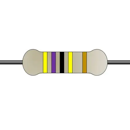 Produktfoto 1 von Yageo HHV Metallguss Metallschichtwiderstand, Axial 4.7 mΩ 5 % / 0.25 W