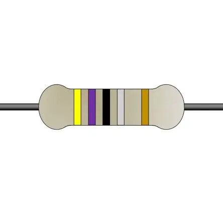 Produktfoto 1 von Yageo FKN-S Gewickelt Drahtwiderstand, Axial 4.7 Ω 5 % / 2 W