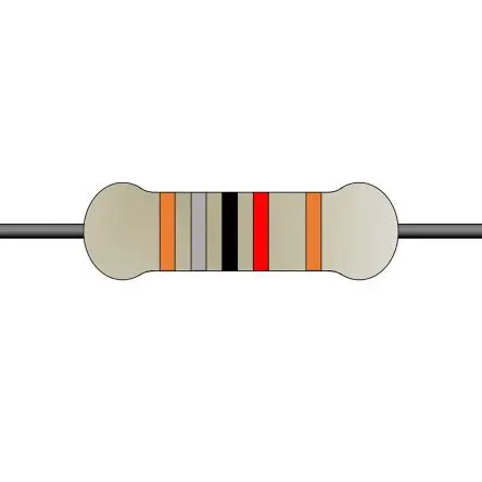 Produktfoto 1 von Yageo MF0 Metallschicht Festwert Metallschichtwiderstand, Axial 18 kΩ 1 % / 0.6 W