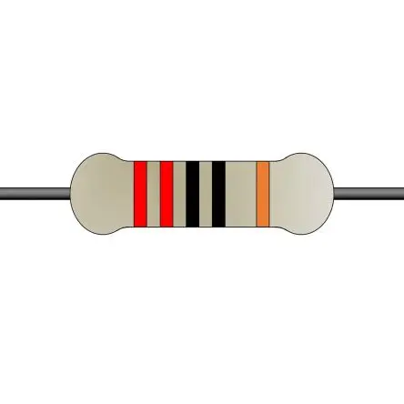 Produktfoto 1 von Yageo MF0 Metallschicht Festwert Metallschichtwiderstand, Axial 220 Ω 1 % / 0.4 W