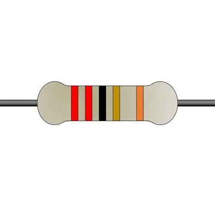 Produktfoto 1 von Yageo MF0 Metallschicht Festwert Metallschichtwiderstand, Axial 22 Ω 1 % / 0.6 W