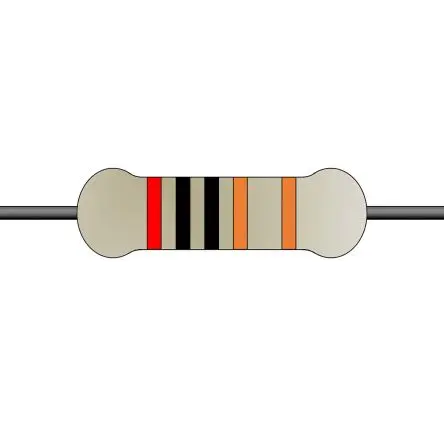 Produktfoto 1 von Yageo MF0 Metallschicht Festwert Metallschichtwiderstand, Axial 2 kΩ 1 % / 0.6 W