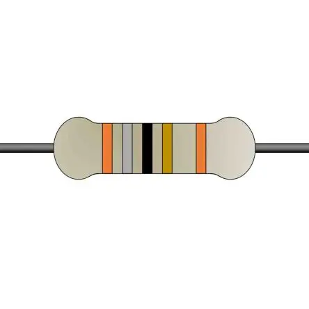 Produktfoto 1 von Yageo MFR Metallschicht Festwert Metallschichtwiderstand, Axial 18 Ω 1 % / 0.5 W