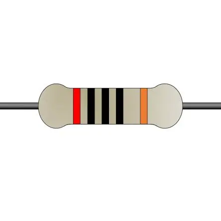 Produktfoto 1 von Yageo MF0 Metallschicht Festwert Metallschichtwiderstand, Axial 200 Ω 1 % / 0.6 W