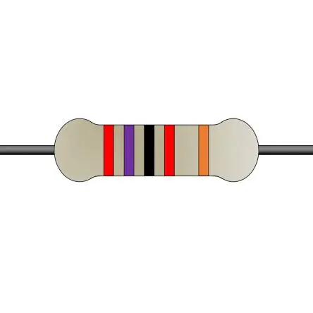 Produktfoto 1 von Yageo MF0 Metallschicht Festwert Metallschichtwiderstand, Axial 27 kΩ 1 % / 0.6 W