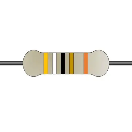 Produktfoto 1 von Yageo MF0 Metallschicht Festwert Metallschichtwiderstand, Axial 39 Ω 1 % / 0.6 W