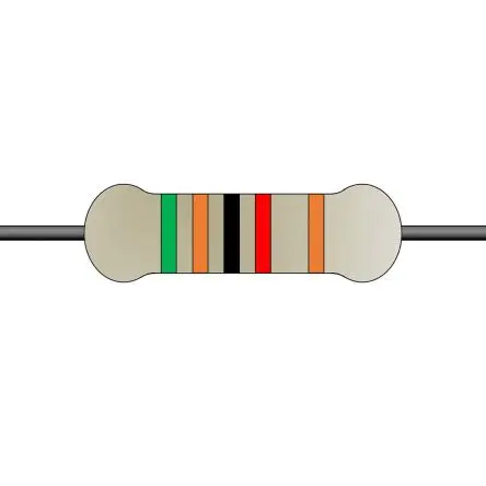 Produktfoto 1 von Yageo MF0 Metallschicht Festwert Metallschichtwiderstand, Axial 51 kΩ 1 % / 0.6 W