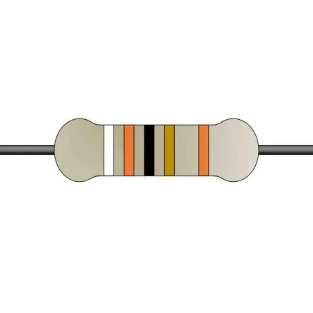 Produktfoto 1 von Yageo MFR Metallschicht Festwert Metallschichtwiderstand, Axial 91 Ω 1 % / 0.5 W