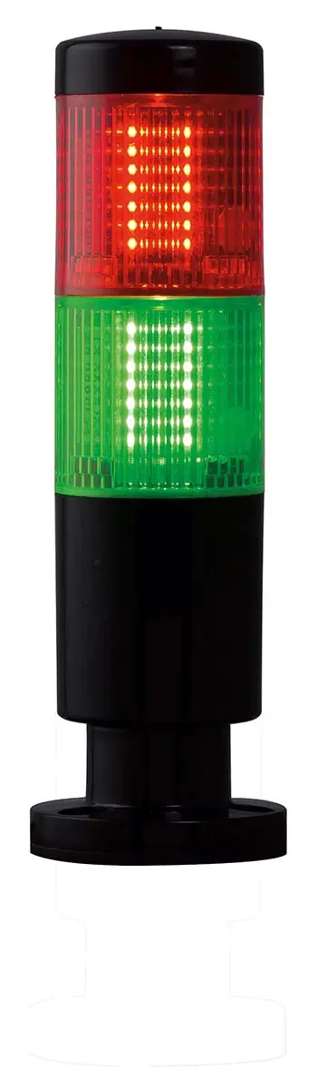 Produktfoto 1 von RS PRO LED Signalturm 2-stufig +