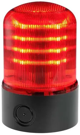Produktfoto 1 von RS PRO M-LINE FLR LED Filament/Warnsummer, Umdrehung, Dauer Signalleuchte 240V Rot Schraubanschlussklemme IP66