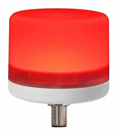 Produktfoto 1 von RS PRO LED Dauer LED-Signalleuchte 24V dc Rot Schraubanschlussklemme, Ø 70 mm x 75 mm IP66
