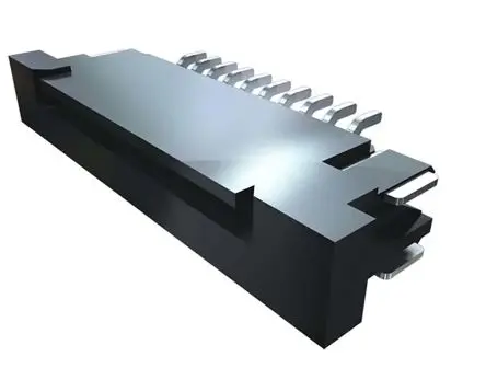 Produktfoto 1 von Samtec ZF1 ZIF, Oberfläche Horizontal Kantensteckverbinder, 16-polig Buchse, Raster 1 mm, Lot