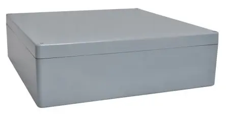 Produktfoto 1 von RS PRO GRJ; Universalgehäuse; GF Polyester; Grau IP66 Breite 405 mm Höhe 201 mm Länge 400 mm