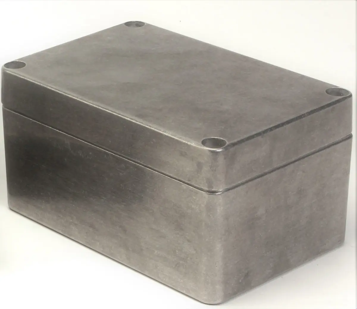 Produktfoto 1 von RS PRO RJ; Gehäuse; Aluminium; Silber; IK09 IP66 Breite 140 mm Höhe 90 mm Länge 200 mm