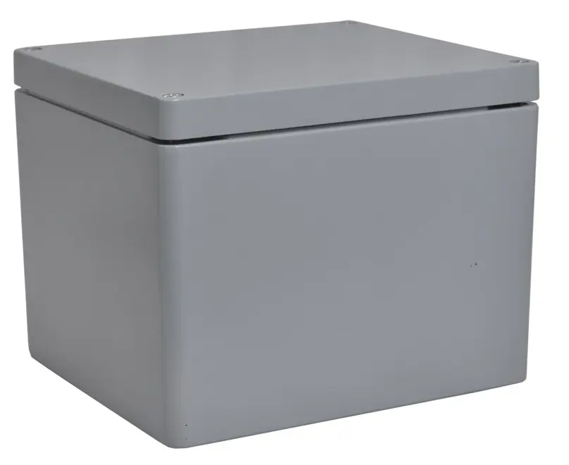 Produktfoto 1 von RS PRO RJ; Gehäuse; Aluminium; IK09 IP66 Breite 200 mm Höhe 180 mm Länge 230 mm