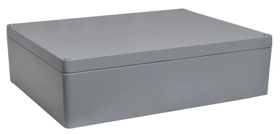 Produktfoto 1 von RS PRO RJ; Gehäuse; Aluminium; IK09 IP66 Breite 310 mm Höhe 110 mm Länge 400 mm