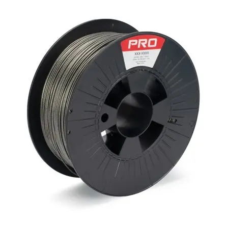 Produktfoto 1 von RS PRO CARBON-P 3D-Drucker Filament, Schwarz, 1.75 mm, Fused Deposition Modelling (FDM), 1 kg