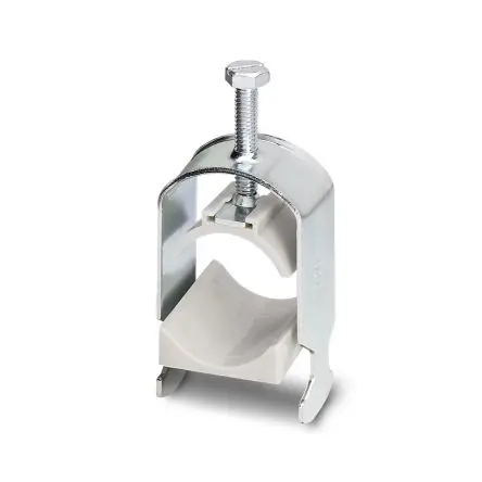 Produktfoto 1 von Phoenix Contact WCC Barrierestreifen Kabelklemme Klemme, Kabel-Ø 34 mm Galvanisierter Stahl 24mm x 97 mm x 38 mm