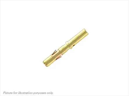 Produktfoto 1 von Souriau Sunbank by Eaton VGE1 Crimpbefestigung Rundsteckverbinderkontakt Belegung Buchse Größe 16, 16AWG, 20 AWG