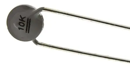 Produktfoto 1 von TDK B57164K Thermistor 10 kΩ, NTC, 20 s 2 mm, 4.7 %/°C 3 mm, Steuerung, Messung, Temperaturkompensation 5 mm, Toleranz 5