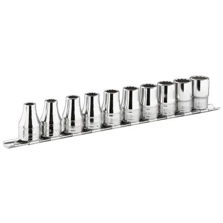 Produktfoto 1 von Facom Tragleiste mit Steckschlüsseleinsätzen, Rack, Metallisch