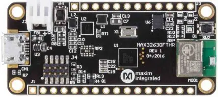 Produktfoto 1 von Maxim Integrated MAX14690 Entwicklungsbausatz Spannungsregler, MAX32630FTHR Anwendungsplattform Energieverwaltung, für
