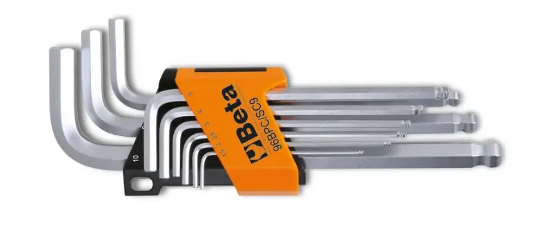 Produktfoto 1 von BETA metrisch  Innensechskant-Schlüssel, Satz 9-teilig 1.5mm L-Form