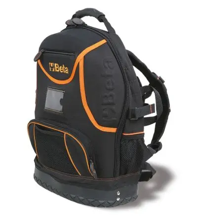 Produktfoto 1 von BETA Gewebe Rucksack mit Reißverschluss, 180mm x 400 mm x 500 mm Schultergurt