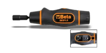 Produktfoto 1 von BETA Drehmomentschraubendreher Länge 154 mm