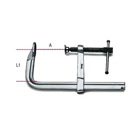 Produktfoto 1 von BETA Klemme, Schraubzwinge, 100 mm x 230 mm