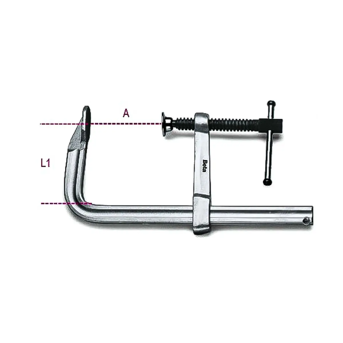 Produktfoto 1 von BETA Klemme, Schraubzwinge, 120 mm x 330 mm