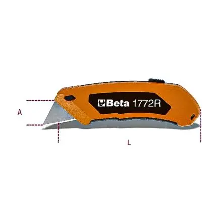 Produktfoto 1 von BETA Teppichmesser-Klinge Flach 18 mm 10-teilig