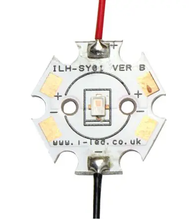 Produktfoto 1 von Intelligent LED Solutions LED-Array, 1-LEDs, Ø 20 mm Außen-ø 106 lm-Typ 24 mW