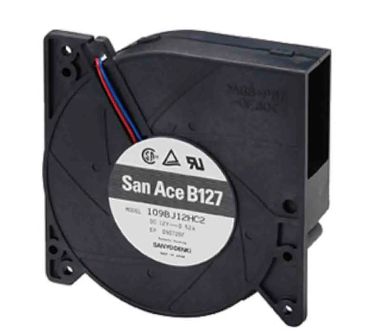 Produktfoto 1 von Sanyo Denki San Ace B127 9BJ Gebläse, 24 V dc, DC, 46dB(A), 127 x 32mm, Kugellager