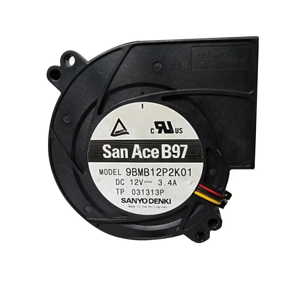 Sanyo Denki San Ace B97 Gebläse, 12 V dc, DC, 56.8cfm, 66dB(A), 97 x 97 x 33mm, 6850U/min