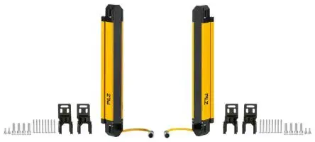 Produktfoto 1 von Pilz PSEN opII4H Lichtvorhang Strahlabstand 30 mm Empfänger Typ KCs, TUV, CE, cULus, EAC Typ 4, Schutzhöhe 600 mm
