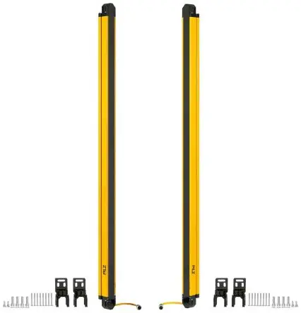Produktfoto 1 von Pilz PSEN opII4H Lichtvorhang Strahlabstand 30 mm Empfänger Typ CE, EAC, cULus, KCs, TUV Typ 4, Schutzhöhe 900 mm