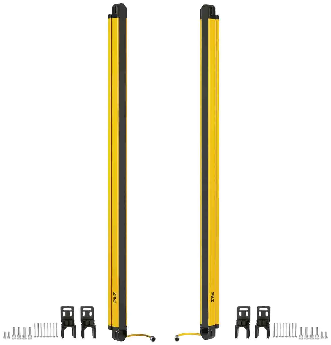 Produktfoto 1 von Pilz PSEN opII3H Lichtvorhang Strahlabstand 30 mm Empfänger Typ EAC, CE, TUV, cULus, KCs Typ 3, Schutzhöhe 900 mm
