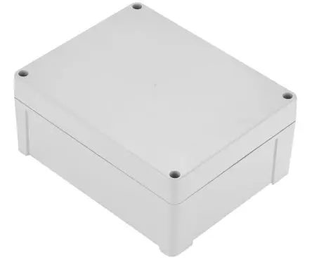 Produktfoto 1 von RS PRO; Gehäuse; ABS; Grau IP65 Breite 191.3 mm Höhe 105.7 mm Länge 240 mm