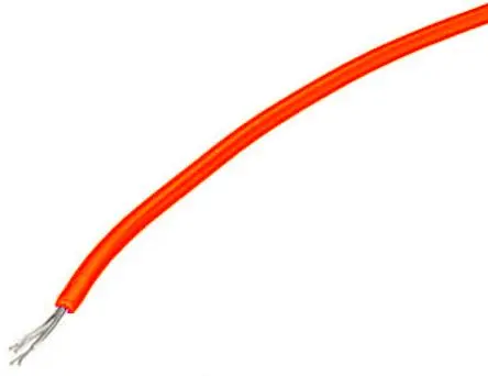 Produktfoto 1 von Nexans H07Z-R Schaltdraht 250 m Rot Ø 1.2 mm 7 Litzen Polyvinylchlorid