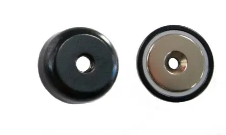 Produktfoto 1 von Eclipse Neodym Magnet 75 kg Schraubbefestigung B. 48 mm D 11 mm, L. 48 mm