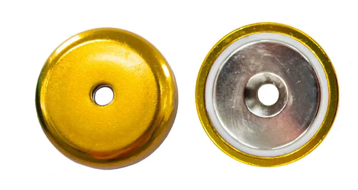 Produktfoto 1 von Eclipse Neodym Magnet, 16 mm, 6 kg Schraubbefestigung x 5 mm, L. 16 mm